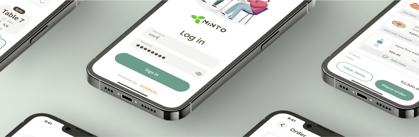 Minto Order Taking App hero 2